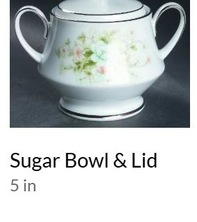 Poetry Sugar Bowl Bottom