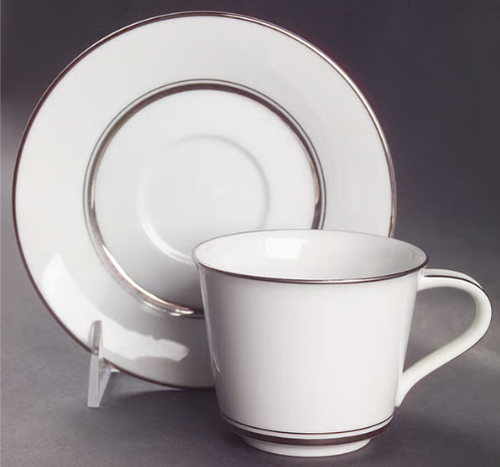 Galaxy Cream Soup Cup and Saucer