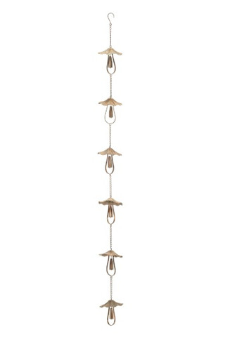 IRON MUSHROOM RAIN CHAIN