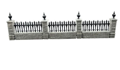 Stone Fence Set of 7 - Village Cross Product - Department 56 Collectibles