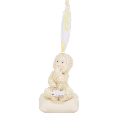 Dear Santa Ornament - Celsb Dear Santa Ornament - Department 56 Collectibles