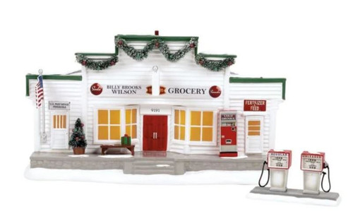 Billy Brooks Grocer - Snow Village - Department 56 Village