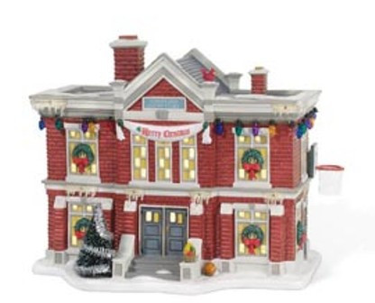 Clevland Elementary School - A Christmas Story Village - Department 56 Village