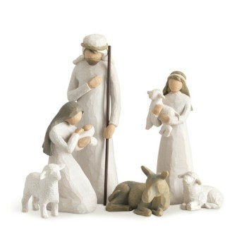 Demdaco - 6 Pc. Nativity  Willow Tree - Demdaco Designs