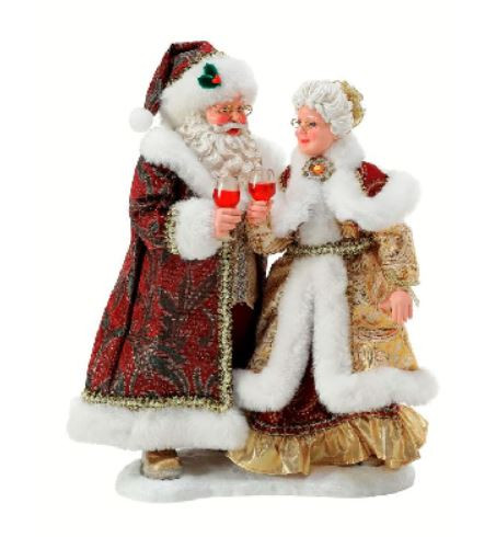 Possible Dreams Santa - Bon Appet-Wine-derful Time of the Year - Department 56