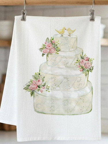 Flower Sack Tea Towel - The Big Day Kitchen Towe