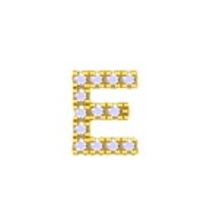 Mini Birthstone Charms White Gold 14 KT Gold Plated Brass Maya J