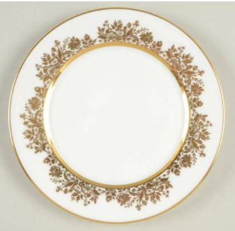 Golden Dawn Bread and Butter Plate