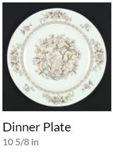 Song Birds Oxford Dinner Plate