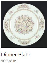 Song Birds Dinner Plate