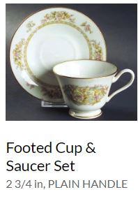 Song Birds Cup and Saucer