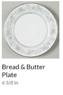 Spring Bread and Butter Plate
