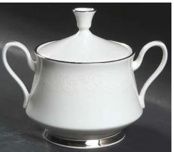 White Echo Sugar and Lid