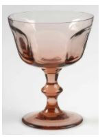 Antique Rust High Sherbet