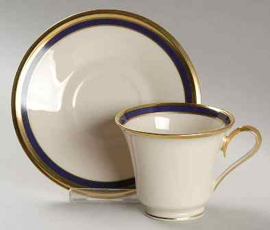 Blue Royale Cup and Saucer