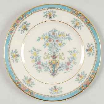 Blue Tree Bread and Butter Plate