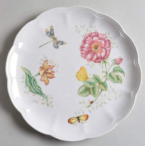Butterfly Meadow Dragonfly Lenox Dinner Plate Scratched Butterfly Meadow Dragonfly Lenox Dinner Plate Scratched