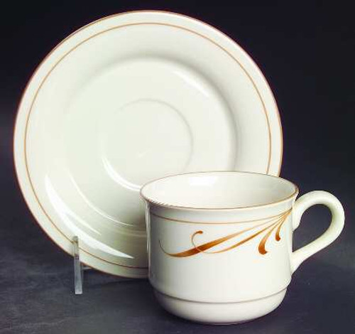 Beige Brushstrokes Lenox Cup A