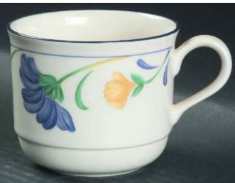 Buttercups on Blue Cup Only