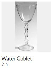 Carat Water Goblet