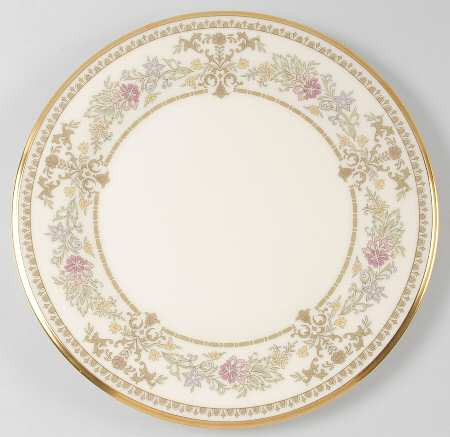 Castle Garden Round Salad Plate