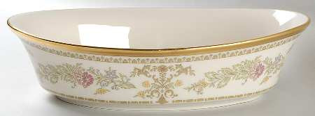 Castle Garden Oval Vegetable or Serving Bowl