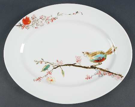 Chirp Small Oval Platter