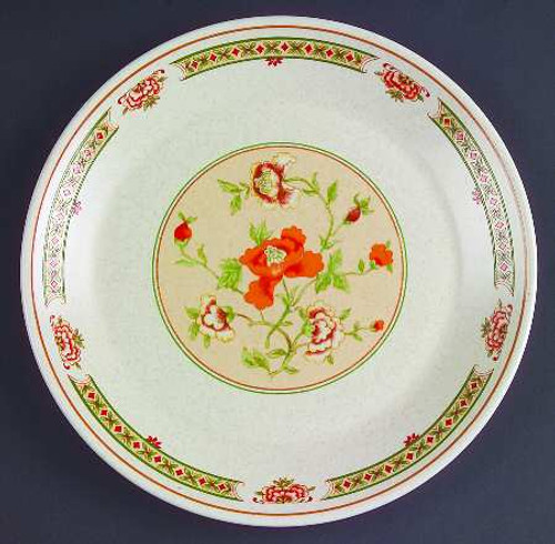 Coral Blossoms Lenox Salad Pl