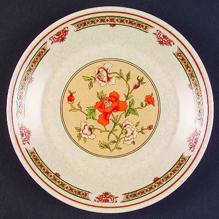 Coral Blossoms Bread and Butter Plate