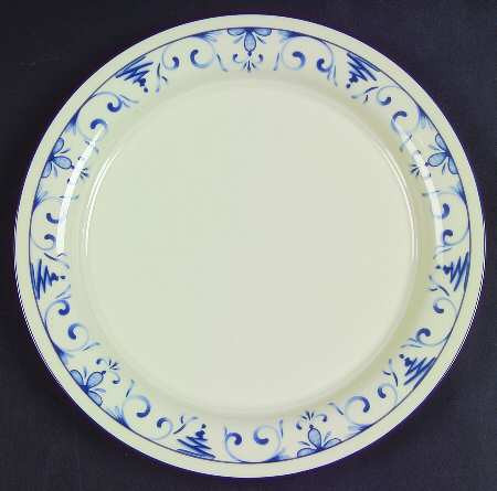 Country Blue Dinner Plate