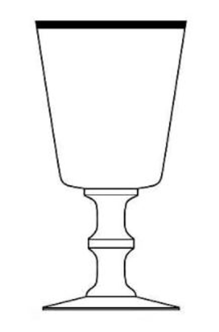 Diplomat Lenox Water Goblet