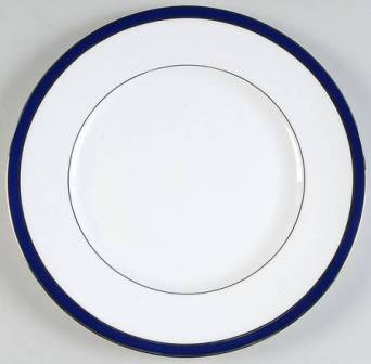 Federal Cobalt Dinner Plate