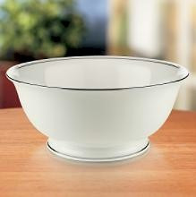 Federal Platinum Oval Vegetable or Serving Bowl