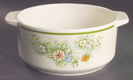Floral Fantasy Round Vegetable or Serving Bowl