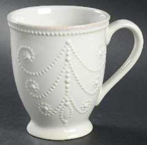 French Perle White Mug Lenox