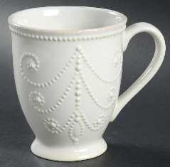 French Perle White Mug