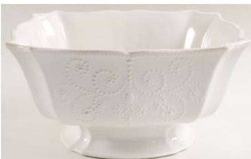 French Perle White Centerpiece