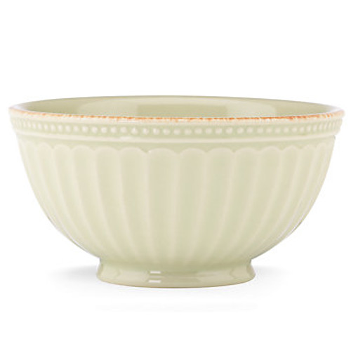 French Perle Groove Pistachio Soup Cereal Bowl By Lenox