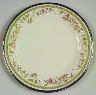 Fresh Meadow Round Salad Plate