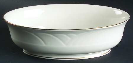 Golden Sand Dunes Oval Vegetable or Serving Bowl