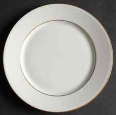 Hannah Gold Bread and Butter Plate
