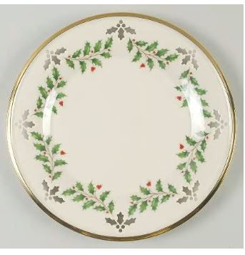Holiday Luncheon Plate or Accent Plate