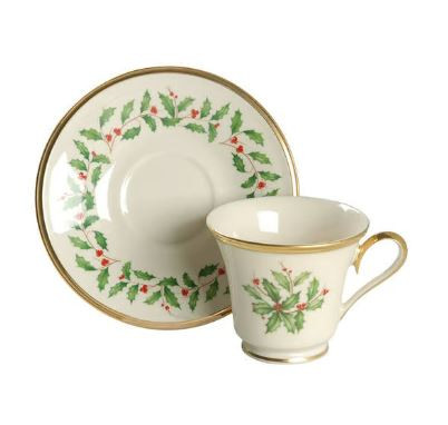 Holiday Cup and Saucer