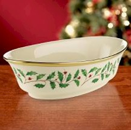 Holiday Lenox Oval Vegetable