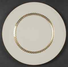 Imperial Gold Round Salad Plate