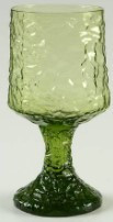 Impromptu Green Wine Goblet
