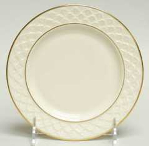 Jacquard Gold Lenox Bread And Butter Jacquard Gold Lenox Bread And Butter