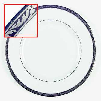 Landmark Platinum Dinner Plate