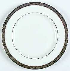 Landmark Platinum Round Salad Plate