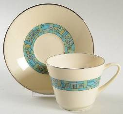 Modern Profile Cup and Saucer